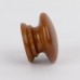 Knob Style A 40mm iroko lacquered wooden knob